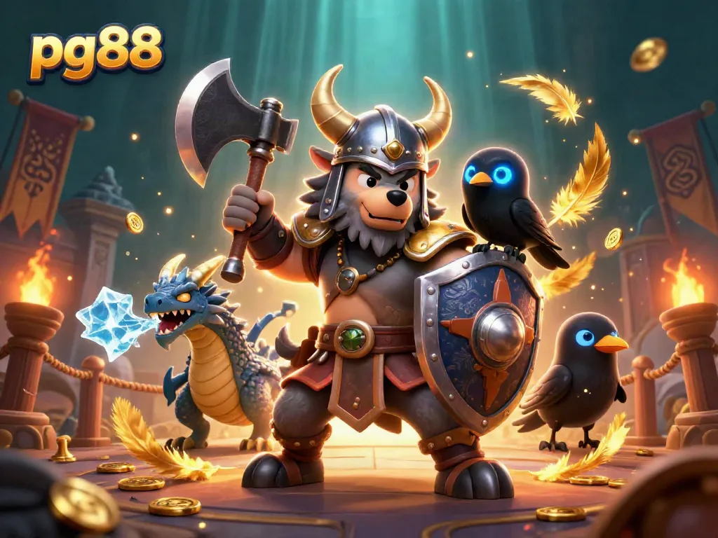 Immerse yourself with pg88's exhilarating dragon and warrior-themed casino experience.