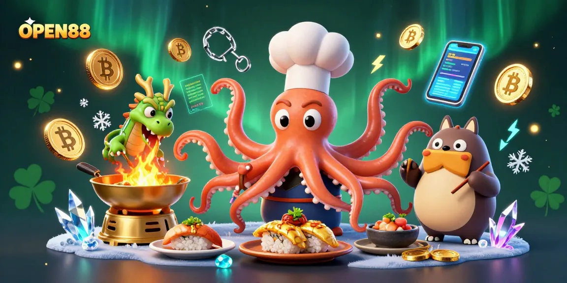 Experience thrilling games at OPEN88, featuring dynamic characters and engaging casino elements.