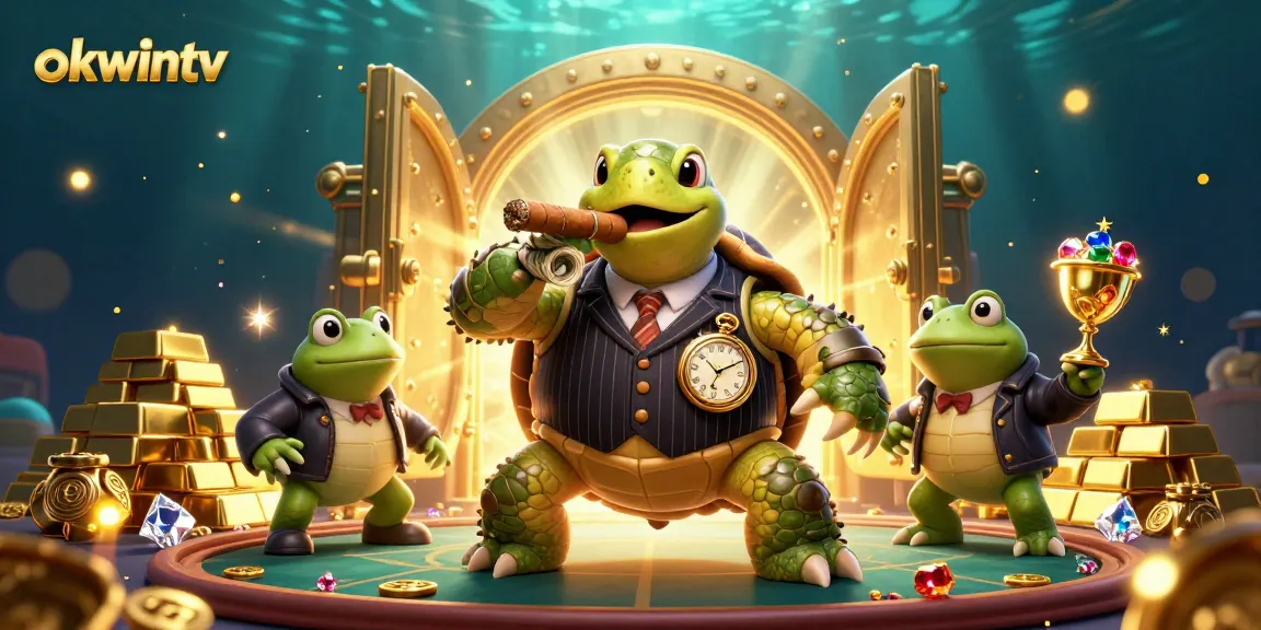 Engage with okwintv's vibrant digital casino experience featuring charismatic characters and dynamic game elements.